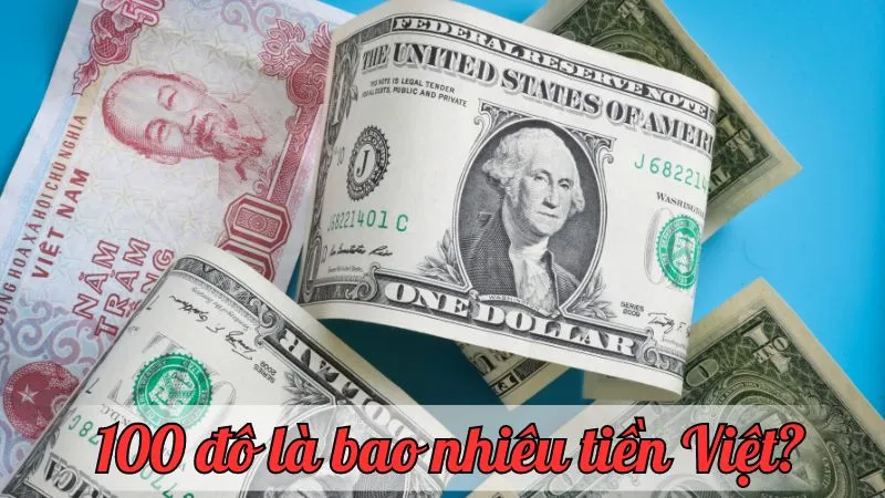 100 đô là bao nhiêu tiền Việt? Cập nhật tỷ giá mới nhất hôm nay