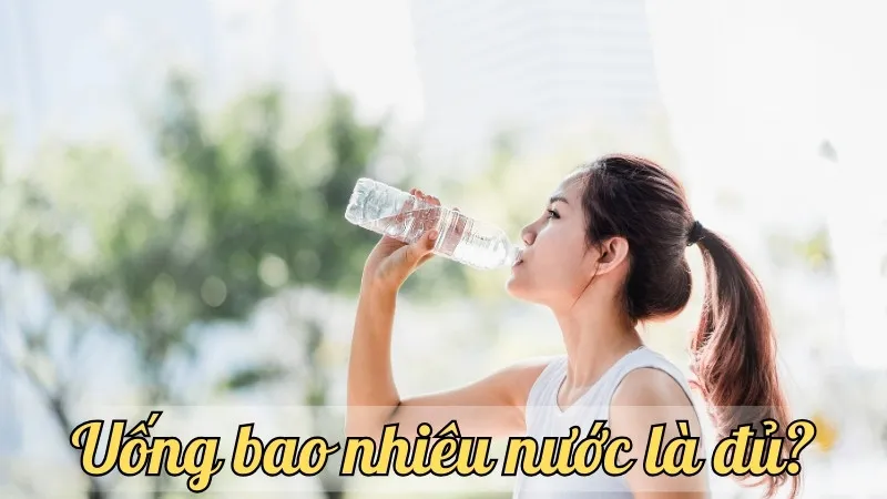 Uống bao nhiêu nước là đủ? Hướng dẫn chi tiết để duy trì sức khỏe tốt 