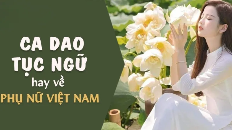 Tổng hợp 100+ câu ca dao, tục ngữ hay về người phụ nữ Việt Nam