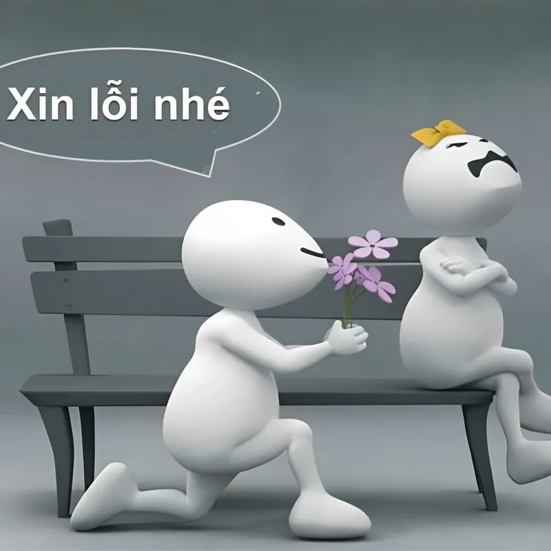 Mèo xin lỗi với sự ngây thơ, dễ thương khiến ai cũng mỉm cười.