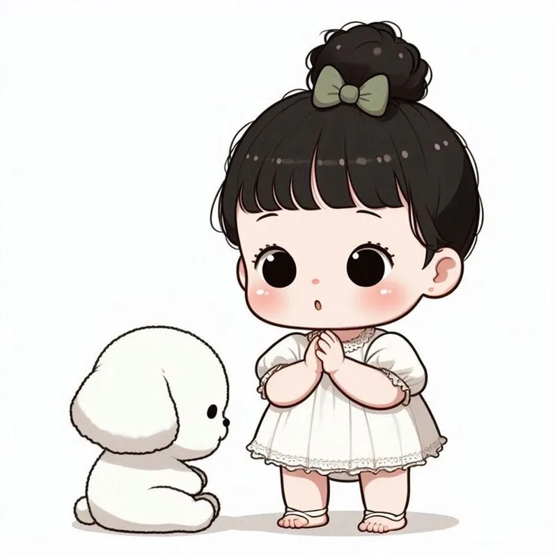 Tạo sự khác biệt với hình avatar nữ cute chibi đầy cá tính và sinh động.