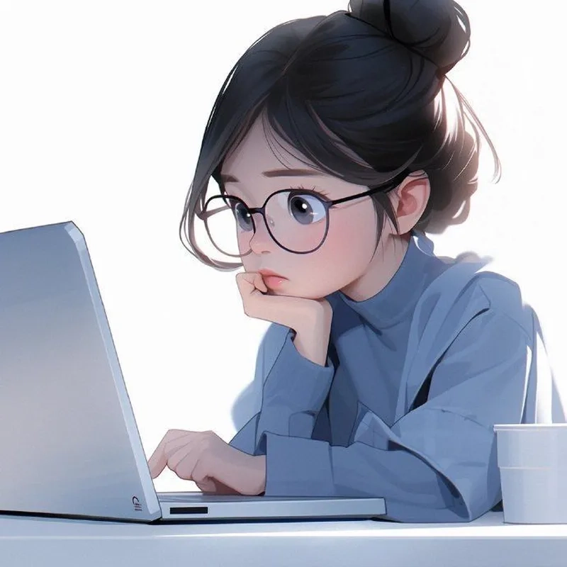 Ảnh avatar gái cute, dễ dàng khiến người xem phải mỉm cười.