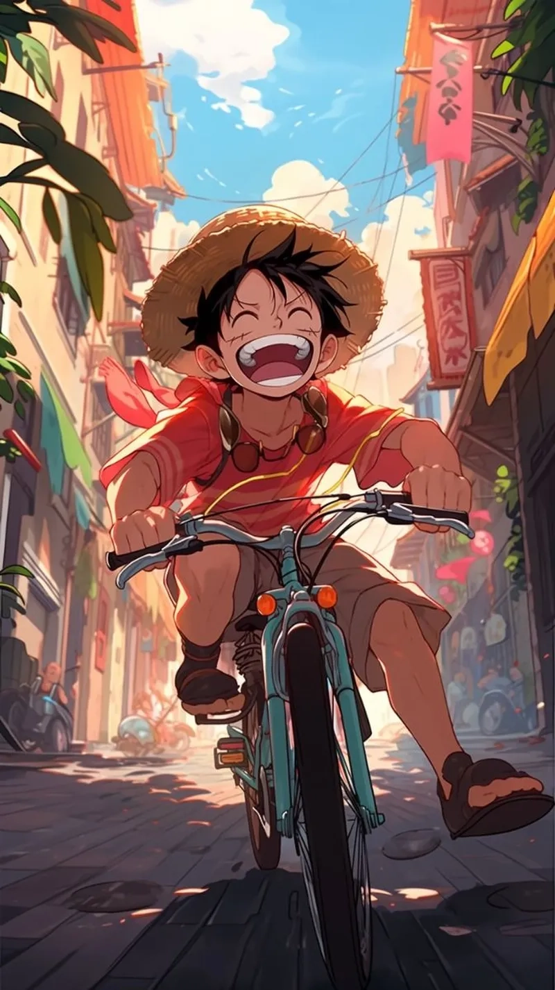 Luffy trong trạng thái gear 5 làm nức lòng các fan One Piece.