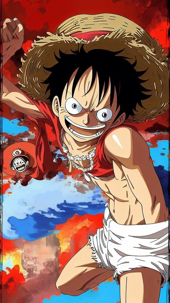 Hình ảnh avatar Luffy đầy phong cách cho người hâm mộ.