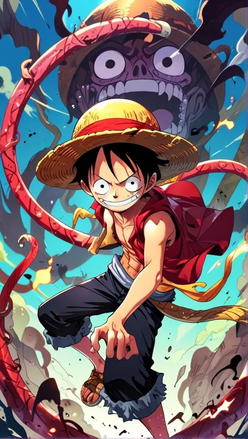 Chọn ngay avatar hình Luffy để thể hiện tình yêu với One Piece.