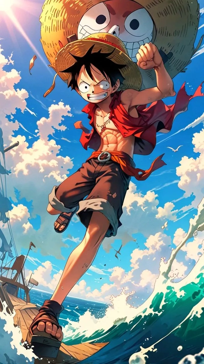 Chiêm ngưỡng sức mạnh vượt trội của Luffy qua Haki đầy áp đảo.