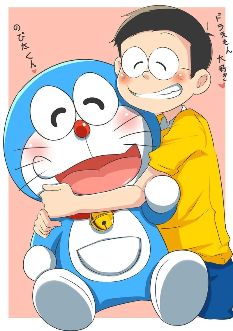 Avatar nhóm doraemon, thể hiện tình bạn và sự đoàn kết.