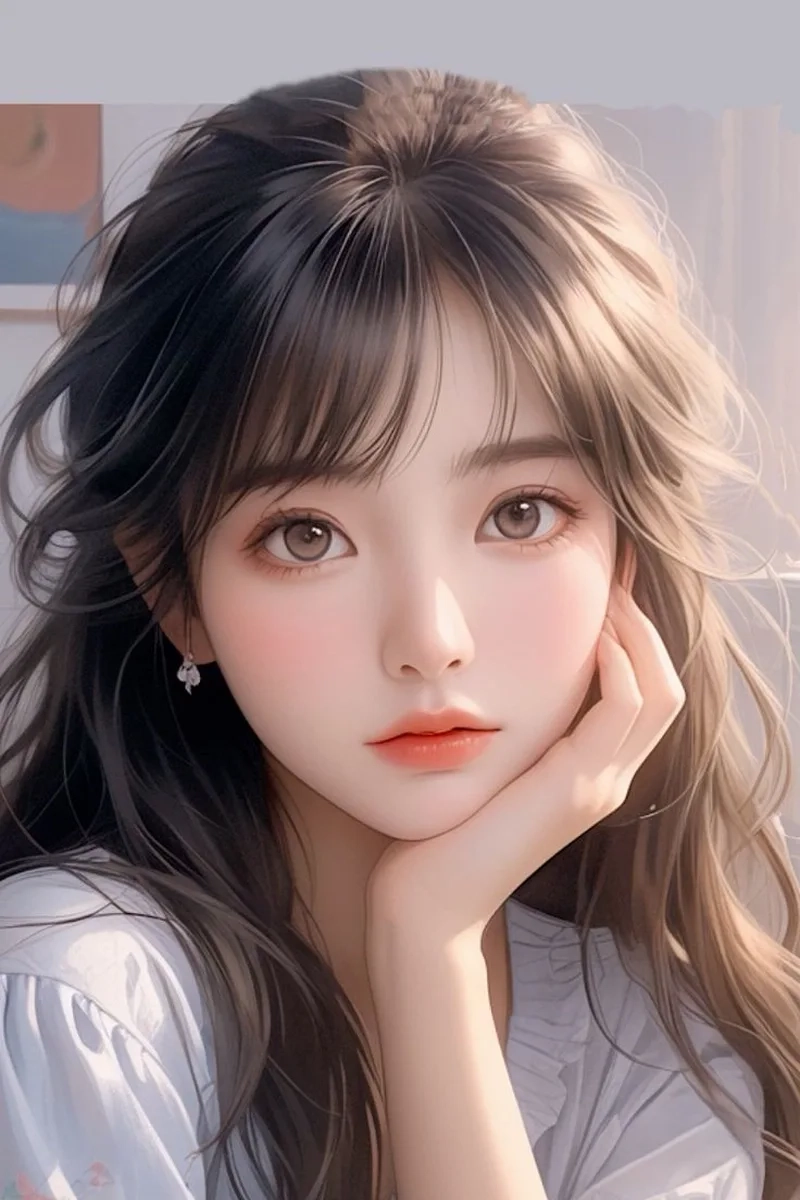 Avatar cute tóc ngắn mang đến vẻ dễ thương, năng động và tươi mới.