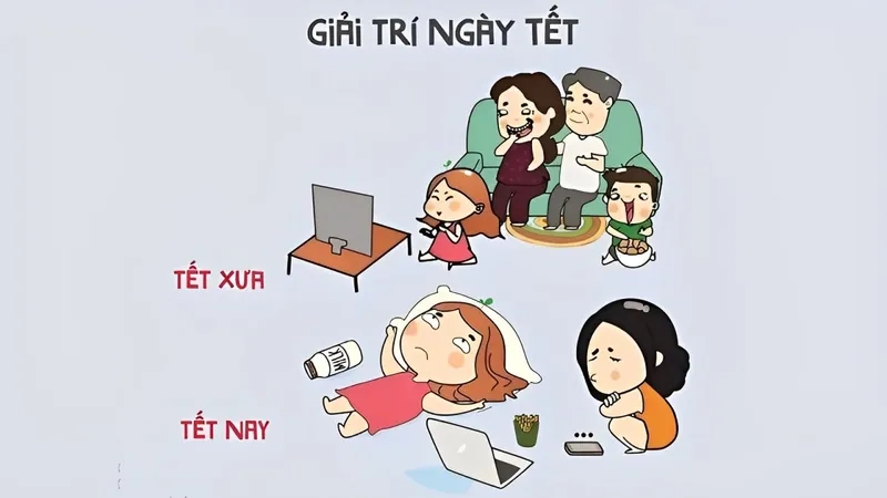 Meme mèo ngày tết đáng yêu, làm cho không khí Tết thêm phần vui nhộn.