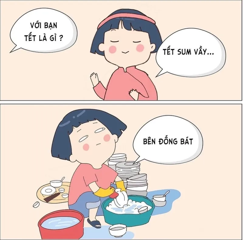 Ảnh tết mèo meme ngộ nghĩnh, tạo nên không khí vui tươi và ấm áp.