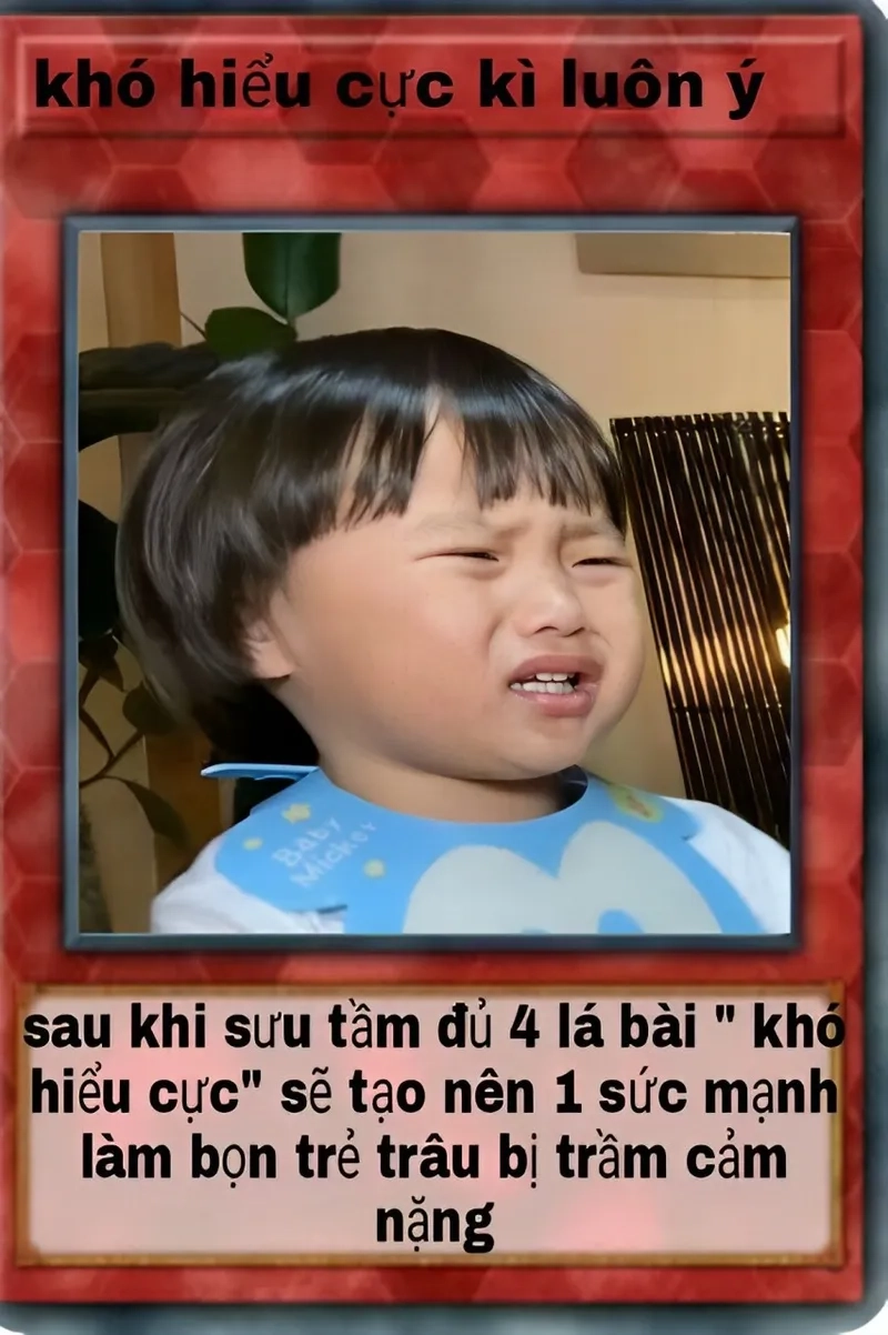 Bài yugi meme đem đến những thẻ bài và tình huống hài hước, tạo ra sự vui nhộn và sáng tạo trong mỗi trận đấu.