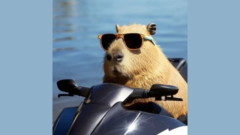 Cute capybara meme mang đến nguồn cảm hứng cho những khoảnh khắc thú vị.