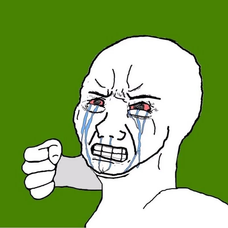 Pepe meme cry chắc chắn sẽ khiến bạn nhớ mãi hình ảnh này!