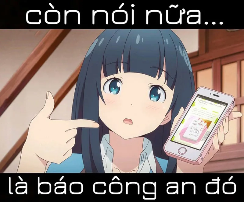 Anime meme face với những biểu cảm gây cười không ngừng.