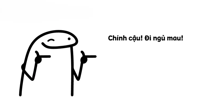 Chúc ngủ ngon với meme mèo dễ thương, giúp bạn có một giấc ngủ ngon lành và thư thái.