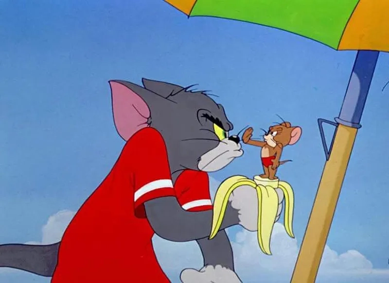 Meme Tom and Jerry love là cách thú vị để thể hiện tình yêu với bộ đôi kinh điển.