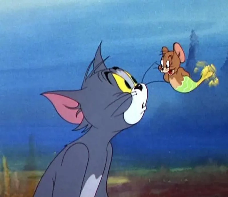 Tom and Jerry meme template giúp bạn sáng tạo nội dung hài hước độc đáo.