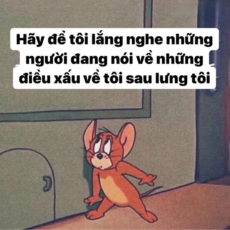 Tom and Jerry avatar meme Tết làm rộn ràng không khí đón Xuân với sự hài hước.