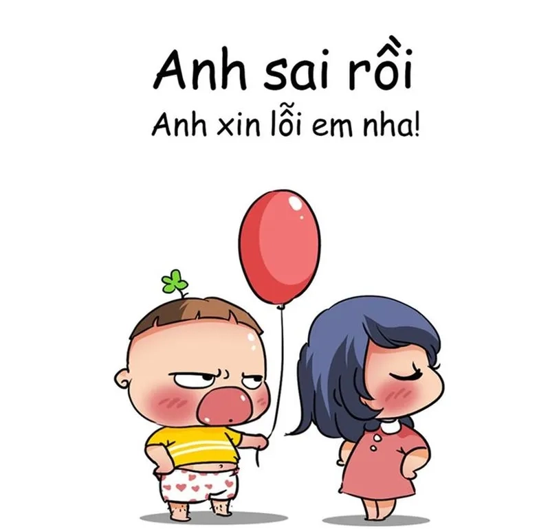 Anh xin lỗi nhưng lại khiến ai cũng bật cười vì sự vụng về.