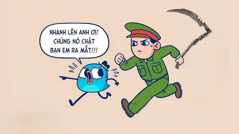 Loạt meme công an bắt giữ tái hiện sự kiện thường ngày qua góc nhìn hài.