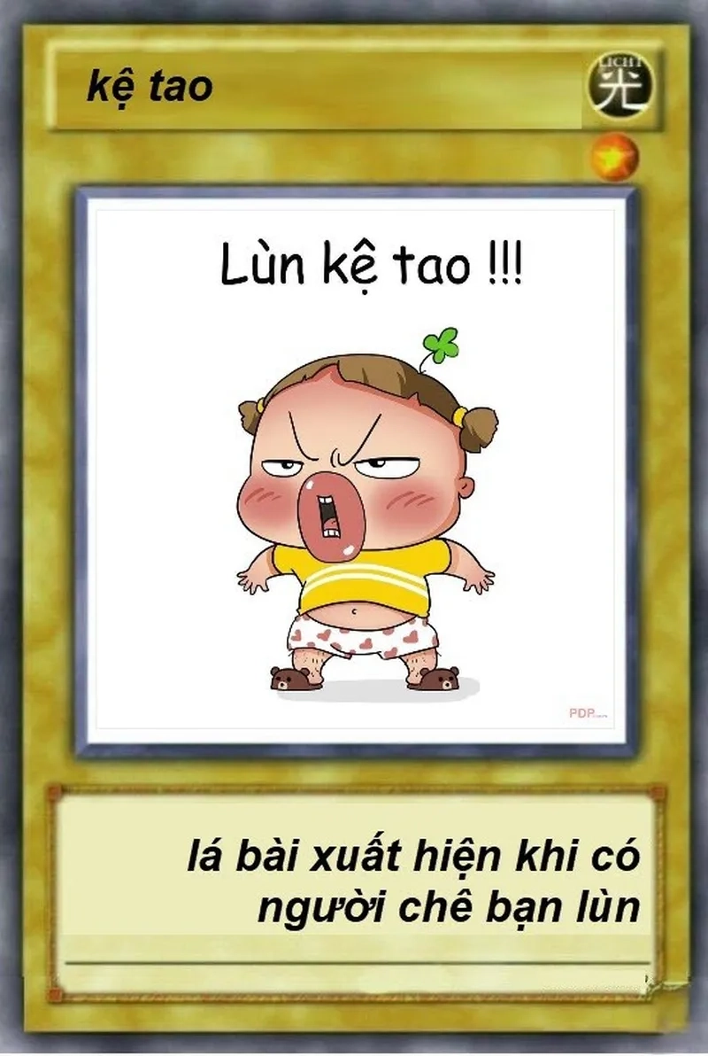 Thẻ bài uno meme với những hình ảnh chế sẽ tạo ra những ván đấu đầy tiếng cười và sự bất ngờ cho tất cả người chơi.