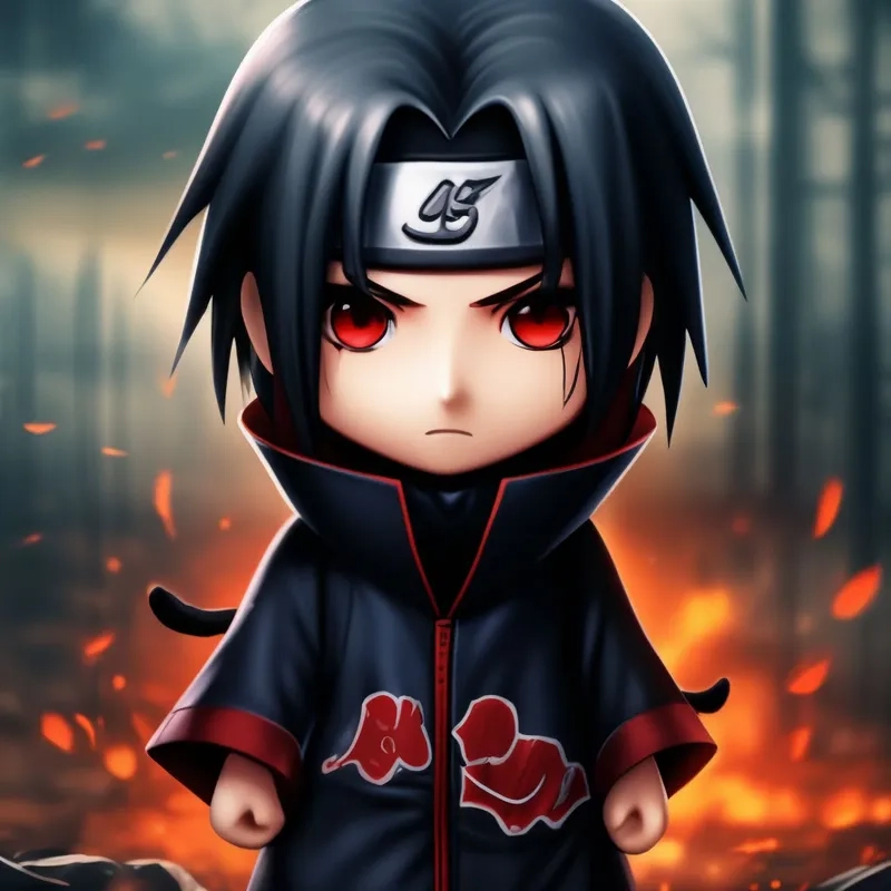 Hình ảnh itachi sharingan thể hiện sức mạnh và sự bí ẩn của nhân vật!