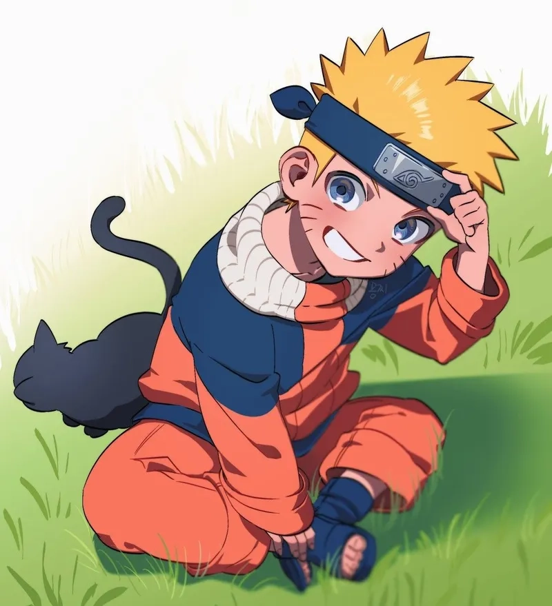 Hình kakashi chibi, thể hiện phong cách ngầu và dễ thương!