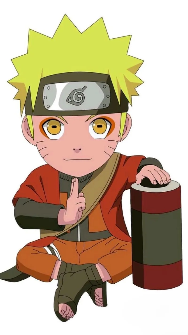 Naruto cửu vĩ hình, thể hiện sức mạnh và sự đáng yêu!