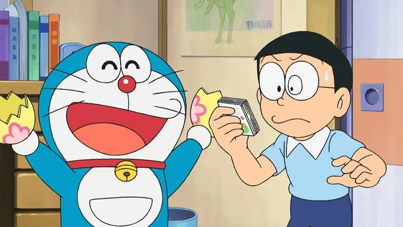 Nobita và shizuka cute, cặp đôi đáng yêu trong thế giới anime.