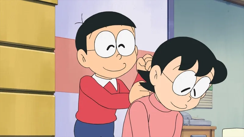 Hình ảnh doraemon và nobita, mang lại sự vui tươi cho trang cá nhân của bạn.