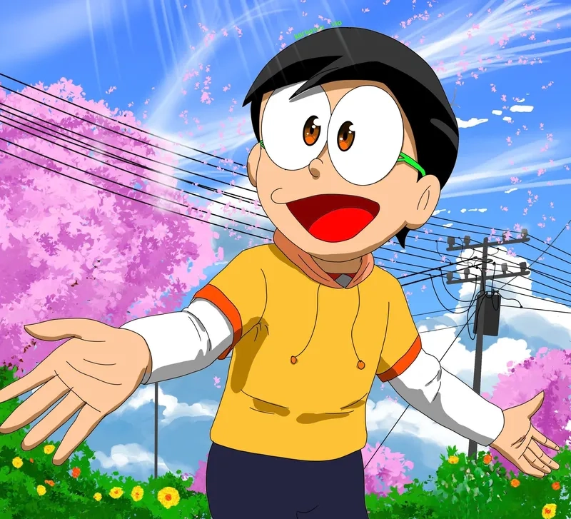 Nobita ngầu anime, thể hiện cá tính mạnh mẽ và phong cách riêng.