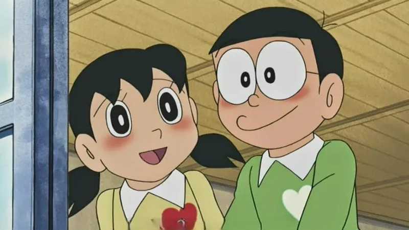 Ảnh nobita dễ thương, thể hiện phong cách dễ thương và ngọt ngào.