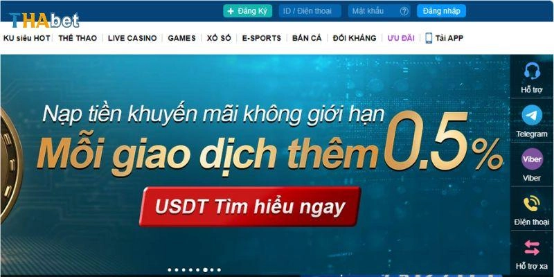 Vì sao cần phải tiến hành nạp tiền Thabet?