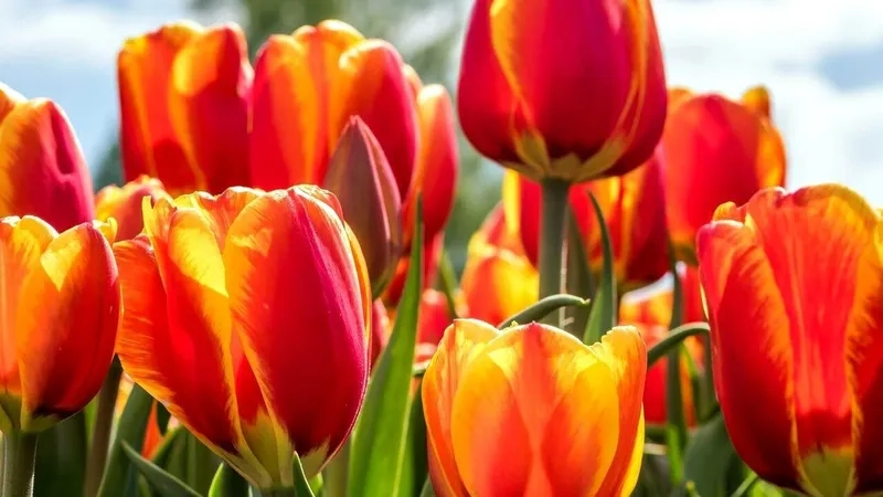 Tận hưởng vẻ đẹp quyến rũ từ hình ảnh hoa tulip đẹp