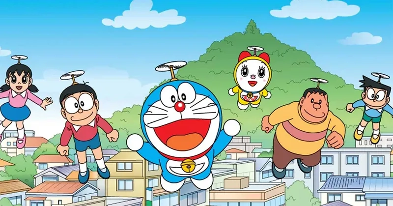 Doraemon dễ thương phô mai que ai cũng thích