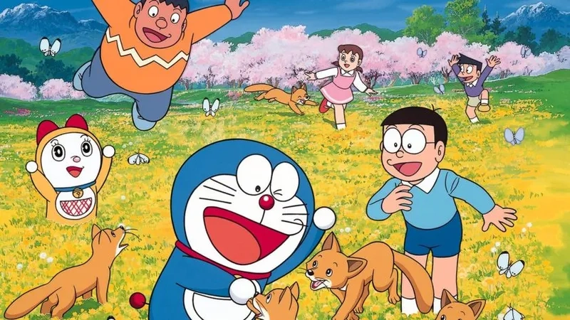 Hình Doraemon và Nobita ngầu miễn phí