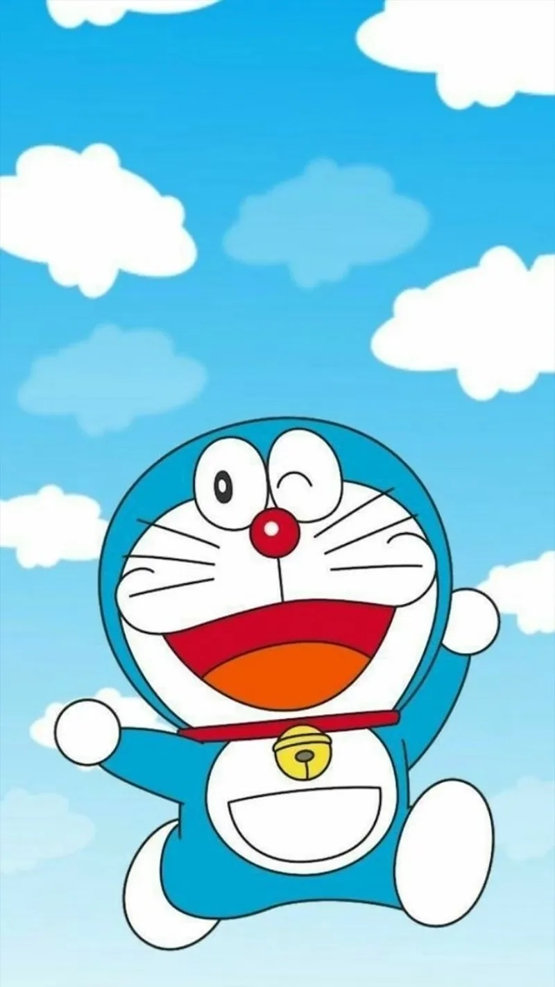 Hình nền điện thoại Doraemon và Nobita siêu ngầu