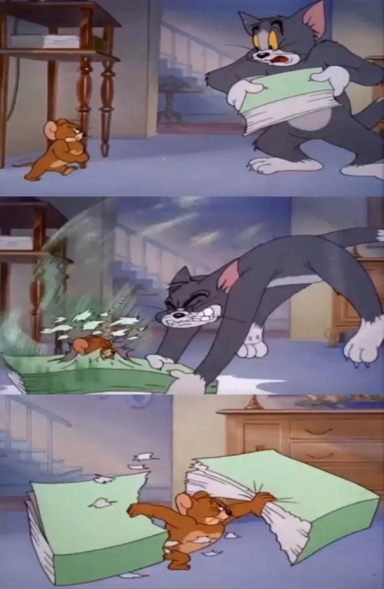 Xem ngay mèo tom meme tom and jerry cực bựa