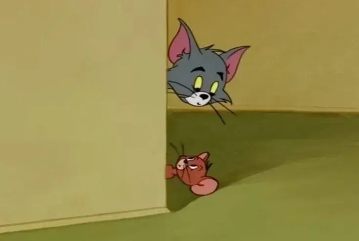 Bộ ảnh tom and jerry meme love dễ thương