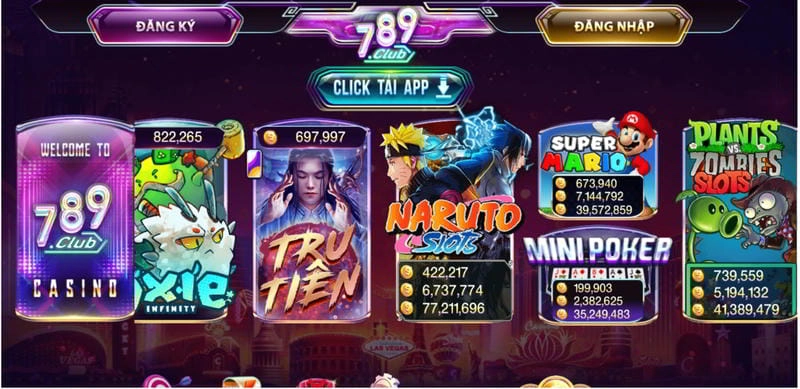 789Club cung cấp nhiều tựa game hấp dẫn