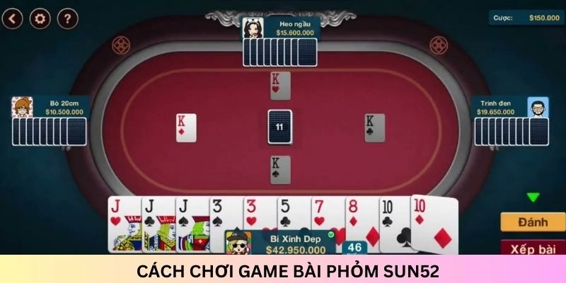 Cách chơi của game bài Phỏm đơn giản, anh em tân thủ có thể nắm rõ
