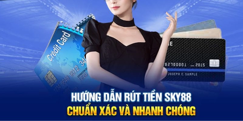 Các phương thức rút tiền phổ biến tại Sky88