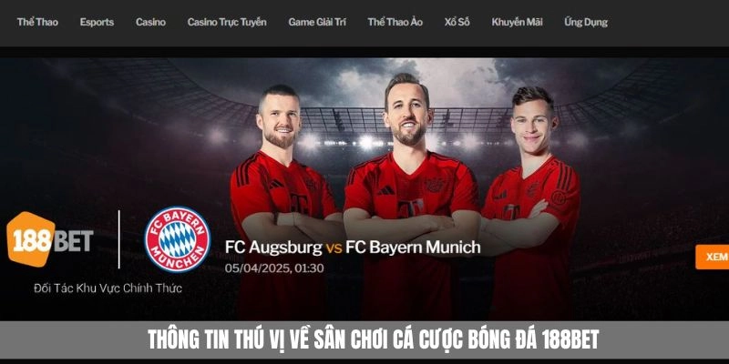 Sảnh bóng đá 188BET được cấp giấy phép hoạt động hợp pháp