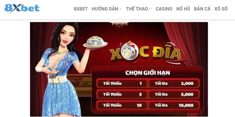 8xbet Casino trải nghiệm ngay