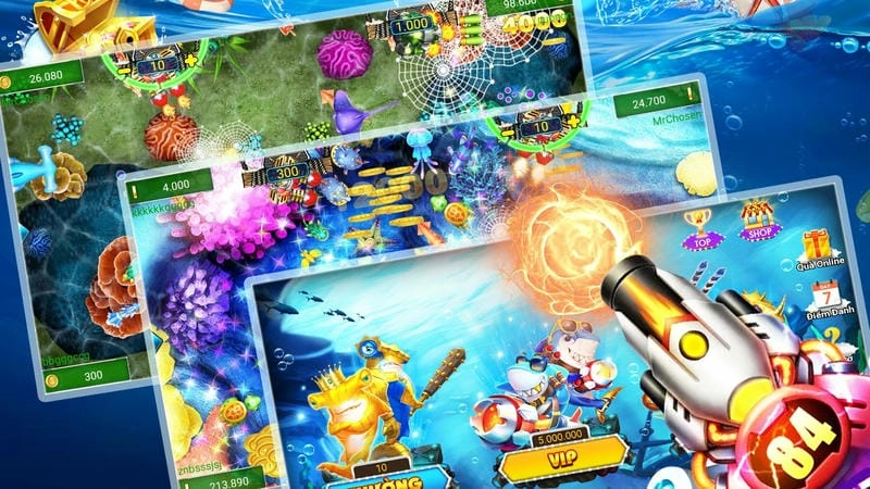 Người chơi khám phá đại dương trong game bắn cá đổi thưởng uy tín nhất hiện nay