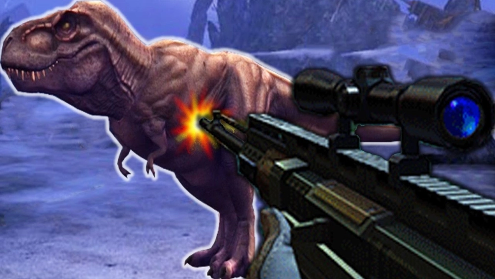 Giới thiệu Game Sniper vs. Dinosaurs