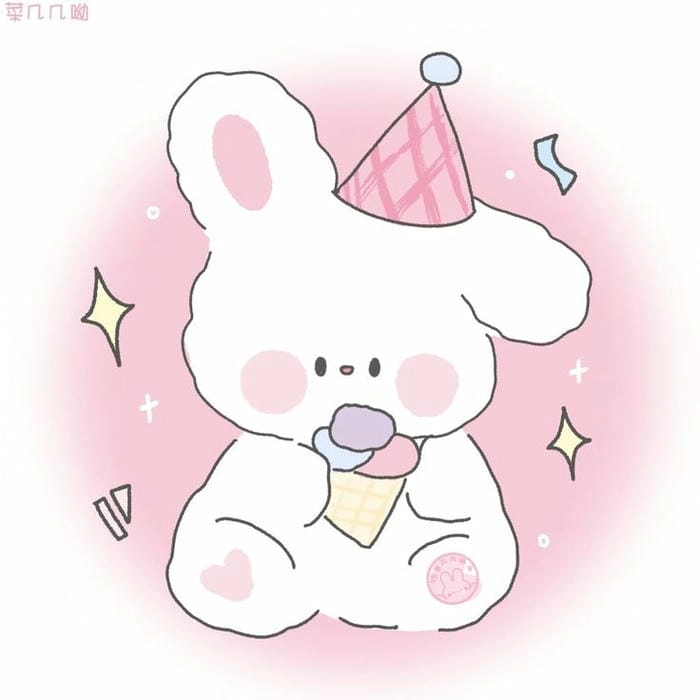 Tải bộ hình chibi thỏ cute miễn phí