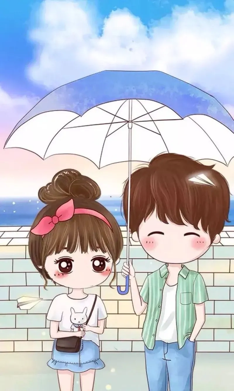 Chibi cute avatar đôi ảnh cặp giúp thể hiện cá tính của cả hai người