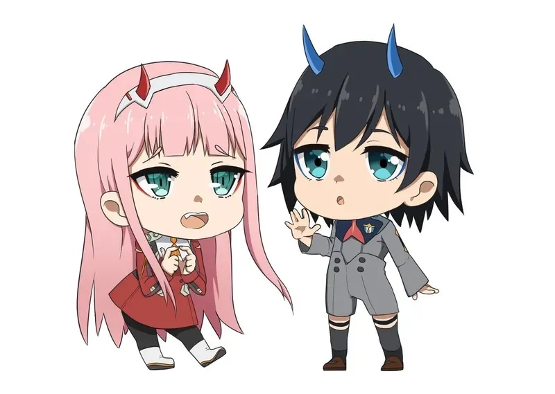 Avatar đôi bạn thân nữ cute chibi làm nổi bật tình bạn ngọt ngào