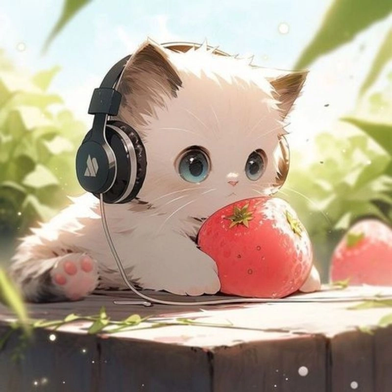 Avatar ảnh mèo cute chibi khiến mạng xã hội dậy sóng